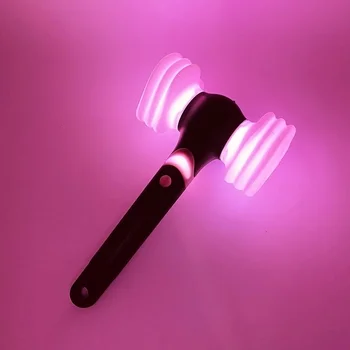 Melna Rozā Gaismas Stick Korejas Kpop Ver 2 Lightstick LED Bluetooth Stick Gaismas Stienis Koncerts Lampas Hiphop Flash Atbalsta Stienis Faniem Dāvanu