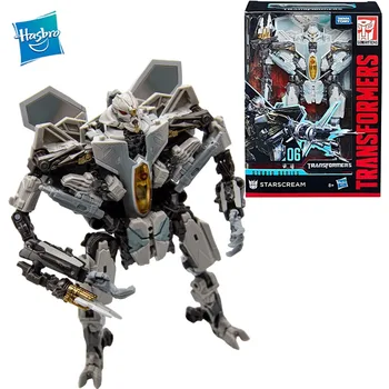 Krājumu Sākotnējā Hasbro Transformers Studio Sērijas SS06 Starscream Anime Attēlā Darbības Rādītāji Modelis Rotaļlietas