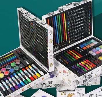 Bērnu Krāsošanas Instrumenti, Akvarelis, Pildspalvu Komplekts Krāsas Pildspalvu, Otu Komplekts Studentu Mākslas Zīmēšanas Komplekts