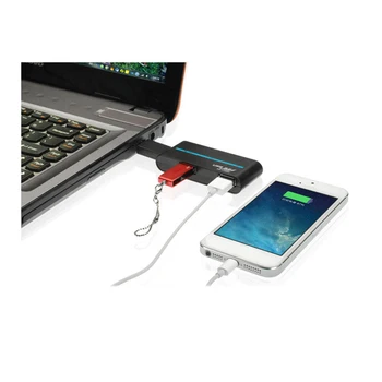 4 Porti USB HUB Sadalītāja Portatīvo Datoru Portatīvo Salokāmo USB 3 0 ātrgaitas Adapteris 1-drag-4
