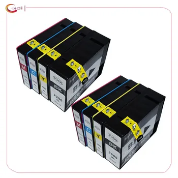 8PCS Saderīgu Canon PGI-2200XL AĢIN 2200xl tintes kasetnes, kas der Canon MAXIFY iB4020 MB5020 MB5320 printeri