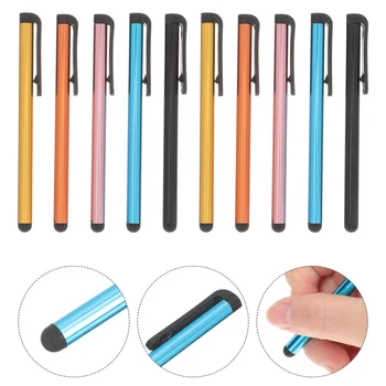 20 Gab Tablete Precizitātes Pildspalvas Capacitive Stylus Portatīvo Ekrānu Alumīnija Sakausējuma Ērtai Rakstīšanai Tālruni