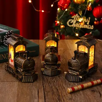 Svētku Dekorēšana Ziemassvētku Gaismas Vintage Nakts Gaismas Svētku Akumulatoru darbināmi Svētku Dekorēšana Ziemassvētku Puses Silts