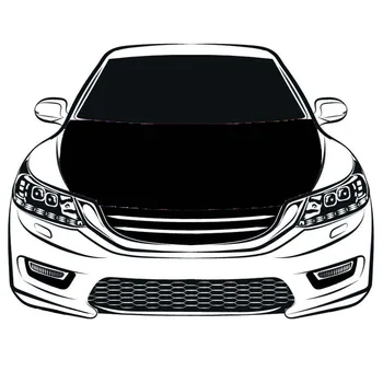 Pure black automašīnas Pārsega vāciņš 3.3x5ft /5x7ft 100%poliestera,motora elastīgi audumi var tikt mazgāti, auto pārsega banner karogu