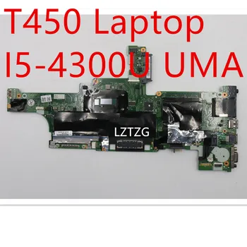 Motherboard Lenovo ThinkPad T450 Klēpjdatoru Mainboard I5-4300U UMA 00HT552