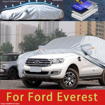 Ford Everest Āra Aizsardzības Pilnu Automašīnas Sedz Sniega sega, Saulessargs Ūdensizturīgs nepievelk putekļus Ārpuse Auto piederumi