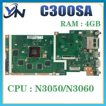 C300S Mainboard Par ASUS Chromebook C300 C300SA Klēpjdators Mātesplatē N3050/N3060 4GB/RAM SSD disks-16.G/32G/64G/128G 100% Testa OK