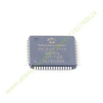 1GB Jaunu Oriģinālu PIC24FJ128GB106-I/PT Mikrokontrolleru TQFP-64 PIC24FJ128GB106