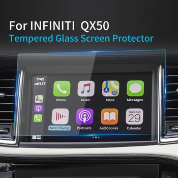 Auto Uzlīmes Ekrāna Aizsargs, Lai INFINTI QX50 2023 Navigator Displejs Rūdīta Stikla ar aizsargplēvi Auto Piederumi ForVehicles