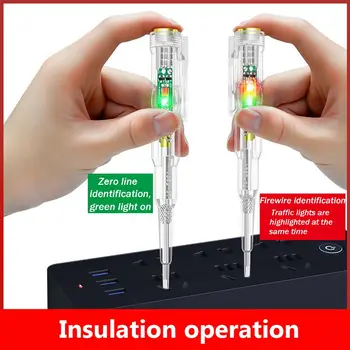 Skrūvgriezis Indikators Testa Zīmuli Ķēžu Testeri Saprātīga Indukcijas Elektriskās Pen Power Sprieguma Detektors Pildspalvu