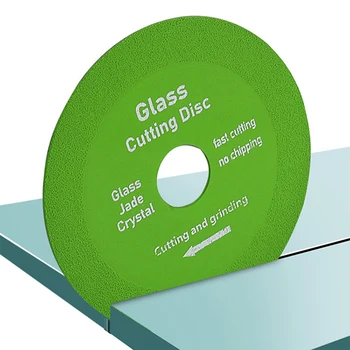 Zaļa Stikla Griešanas Disku 20mm Iekšējā Cauruma Dimanta Zāģa Asmeni Jade Kristāla Vīna Pudeles Slīpēšanas Chamfering Pulēšana Griešanas Disks