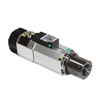 9KW automātisku instrumentu maiņu elektriskā vārpstas griešanas mašīnas vārpstas motors ISO30 kokapstrādes gravēšanas mašīnas piederumi