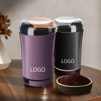 Mazo mini mājas virtuvi, garšvielas, graudaugu pupiņu malšanas dzirnavas smart automātiskā elektriskā espresso automāts kafijas dzirnaviņas