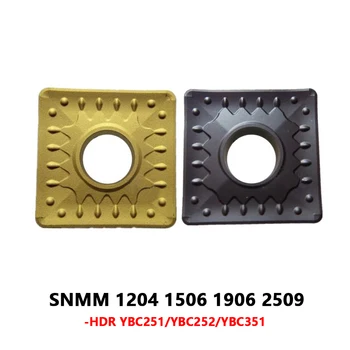 SNMM120412 SNMM150612 SNMM190612-HDR SNMM CNC Karbīda Ieliktņiem YBC351 YBC251 YBC252 Tērauda Virpas Metāla Griešanas Rīku, Kuteri