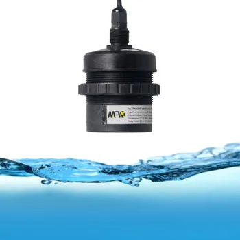 Ultraskaņas Corrosive Liquid Jūras Dambja Ūdens Tvertnes Līmeņa Mērījumu Monitors Līmeņa Sensors
