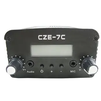 CZE-7C 7w raidījumu Fm Radio Raidītājs Audio Apraides Mini Radio Stacijas