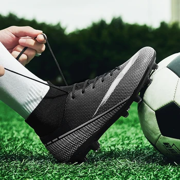 Kvalitātes Futzāla neslīdoša Futbola Apavus Vairumtirdzniecības Messi Futbola apavi Sociaty Chuteira Campo Radzes Mācību Čības Sieviešu TF/AG