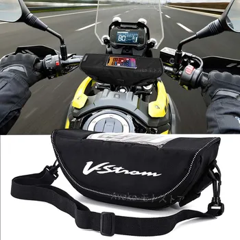 Par Suzuki V-Strom 1050 1000 650 250 Motocikla Stūres soma ūdensizturīgs stūres ceļojumu navigācijas soma DL650 DL250 1050 1000