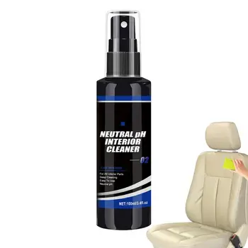 100 Ml Leather Cleaner Spray Auto Interjers, Auto Ādas Sēdekļu Tīrītājs Un Kondicionieris Ādas Attīrītāju, Ādas Mēbeles