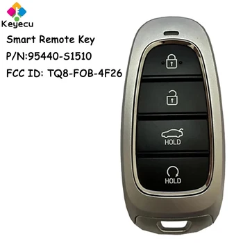 KEYECU Smart Tālvadības pults, Auto Atslēgu Ar 4 Pogām 433MHz ID47 Mikroshēmu Hyundai Santa Fe 2021 2022 Fob 95440-S1510, TQ8-FOB-4F26