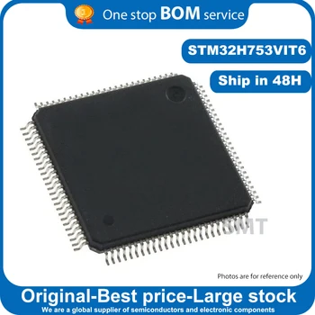 STM32H753VIT6,Oriģināls ROKU Microcontrollers-MCU Augstas veiktspējas & DSP DP-FPU, Arm Cortex-M7 MCU 2MBytes Flash 1MB RAM, 480 M