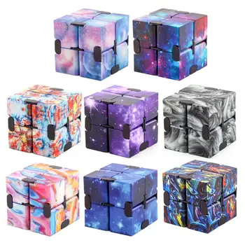 Fidgets Rotaļlietas Autismu Anti Stress Atvieglojums Radošo Bezgalīgs Cube Magics Cube Biroja FlipCubic Puzzle Stop Stress Atslodzes Autismu Rotaļlietas