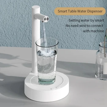 Saprātīga Darbvirsmas Ūdens Pudeles Dozators USB Automātiskā Dzeramais Ūdens Pudelēs, Sūknis 5 Galonu & Universālā Pudeles
