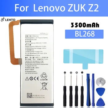 BL268 Akumulatoru, Lenovo Lenovo ZUK Z2 ZUKZ2 Z2131 Remonts Daļa Sākotnējās Spējas, Mobilo Telefonu Baterijas Bateria