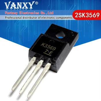 10PCS 2SK3569 TO-220 K3569 TO-220F TO220 jaunu MOS FET tranzistors