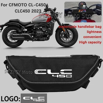 Par CFMOTO CL-C450 CZK 450 Motociklu Soma Motociklu piederumu Ūdensizturīgs Un nepievelk putekļus Stūres Uzglabāšanas Soma navigācijas soma