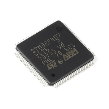 10PCS/Iepak Jaunu OriginalSTM32F407VGT6 LQFP-100 ARM Cortex-M4 32-bitu mikrokontrolleru MCU