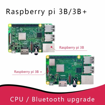 Sākotnējā Aveņu Pi 3 Modelis B+ 3 B plus RPI 3B ar 1GB BCM2837B0 1.4 GHz ARM Cortex-A53 Atbalsta WiFi un Bluetooth