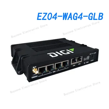 EZ04-WAG4-GLB Serveriem (Din, Ethernet Kabeli 1mCell Modulis ASB-1002-CMG4-GLBWifi un Šūnu Antena, Strāvas padeve