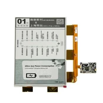13.3 collu BW 1600x1200 lielo e-grāmatu epaper modulis e-tintes eink displeju ar USB TCON attīstības kit vadītāja valdes