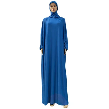 2023 Karstā Pārdošanas Dubai Stila Kapuci Tīrtoņa Krāsu Drēbes Sievietēm Musulmaņu Kleita Puse, Gara Kleita Ar Cepuri Modes Ikdienas Tērpu