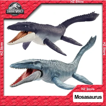 Jurassic Pasaules Okeāna Aizsargs Mosasaurus Dinozauru Rīcības Attēls Sculpted ar Kustamo Locītavas Bērniem Rotaļlietas Ziemassvētku Dāvanu Dzimšanas dienā
