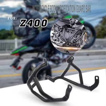 Par Kawasaki Z400, Z 400 2018-2021 2020. Gadam Augstas kvalitātes Motociklu Aksesuāri, Motora Aizsargs, Bampers Crash Bārs Ķermeņa Rāmja Aizsargs