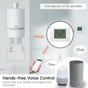 CORUI Tuya WiFi Smart Termostats Sienas Gāzes Katls Ūdens Elektriskās siltās Grīdas Temperatūras Kontrolieris Alexa, Google Home