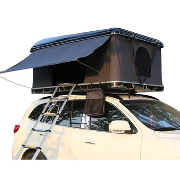 Augstas kvalitātes stikla šķiedras hard shell 4*4 auto jumta telts ar jumta bagāžnieks