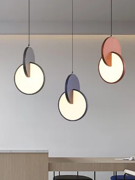 Minimālisma Guļamistabas Gultas LED Pendant Lampas Modernās Vecākais Dizainers Meistars Bar GAISMAS Ēdamistaba Lampas dekors gaismas Kritums lampas